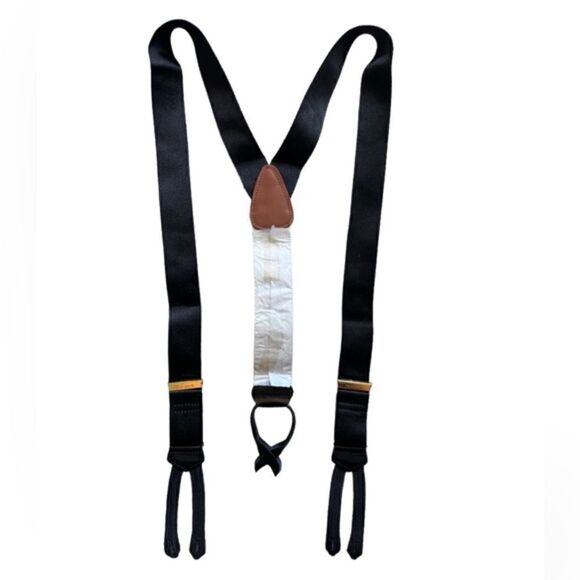 Jos. A. Bank Other - New Jos A. Bank Braces Suspenders Solid Black